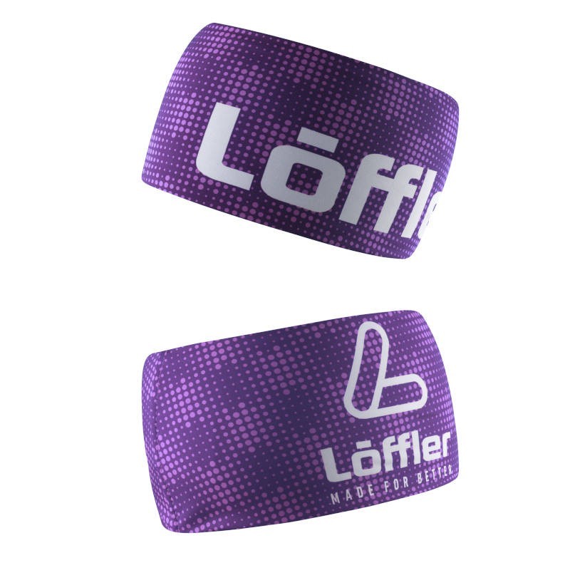 Löffler Pannband bär violett new Löffler Pannband bär violett new